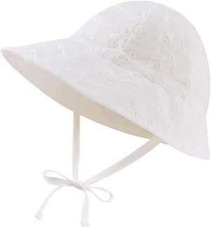 EYELET BABY SUNHAT