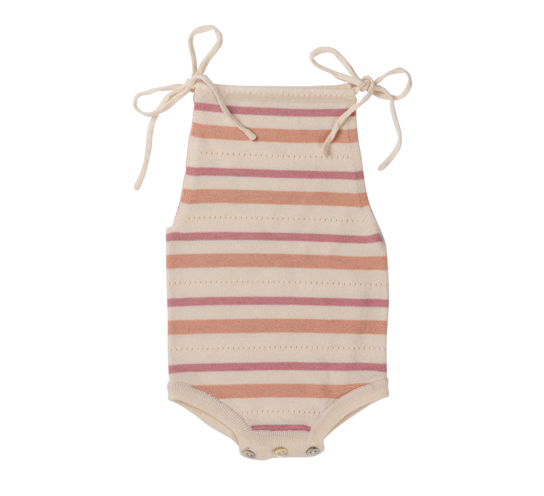 Kipp Blush Stripe Knit Bubble