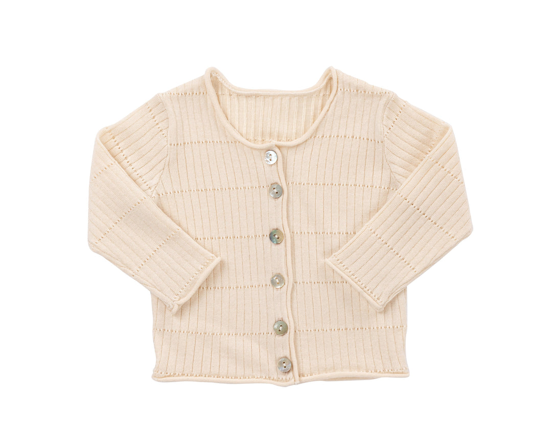 Kipp Wide Rib Knit Cardigan
