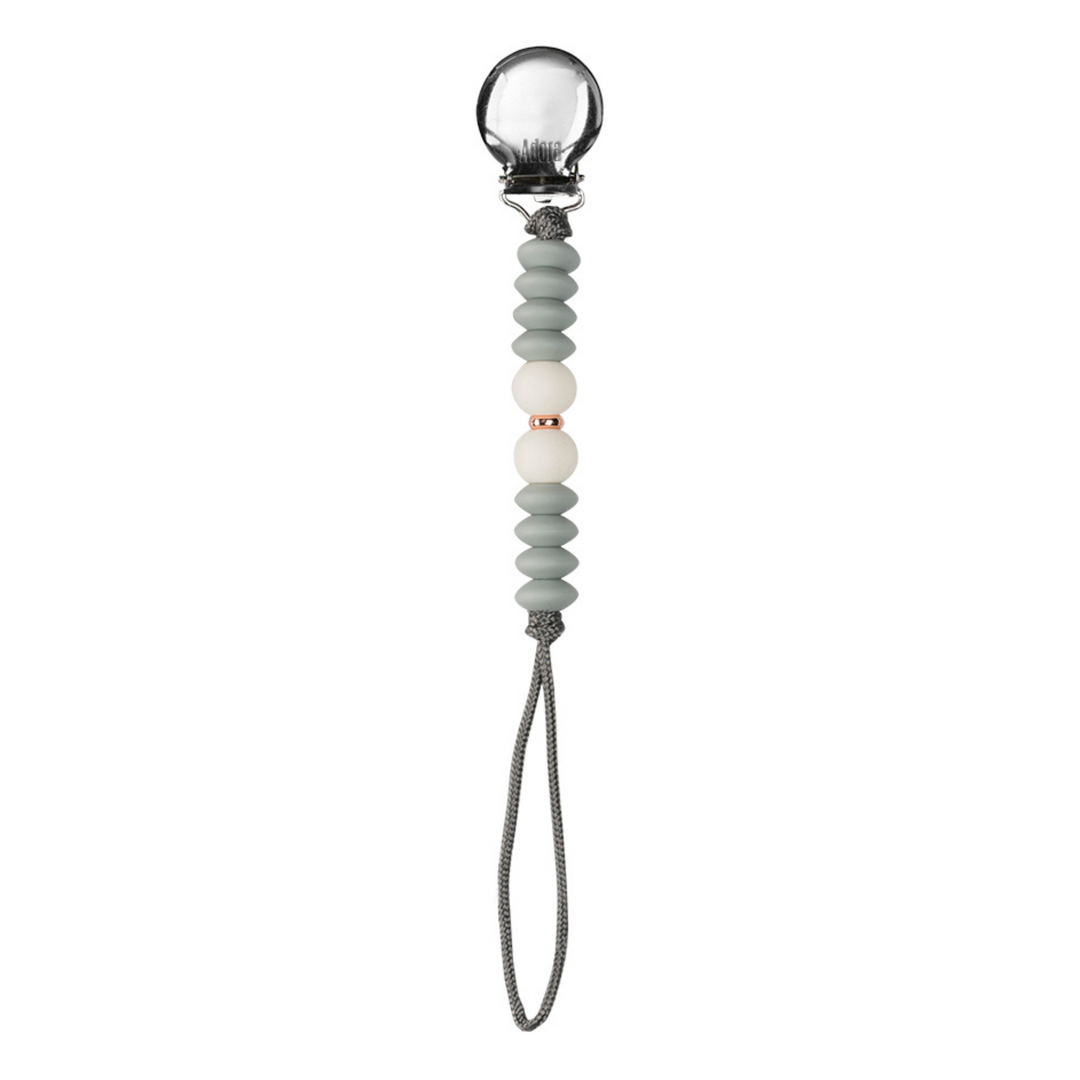 graphite ombre pacifier clip