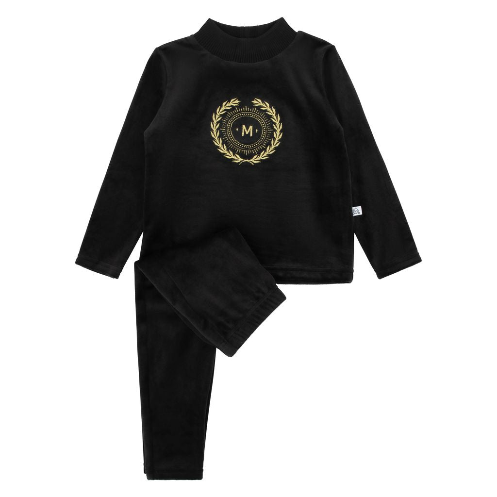 Miss Mini Boys Embroidered Shabbos Set