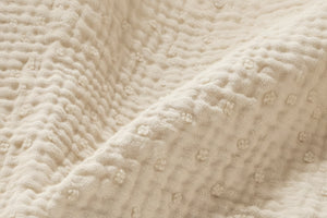 Textured Dots Muslin Nursing Cover