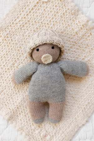 New Grain Knit Doll in Keepsake Box
