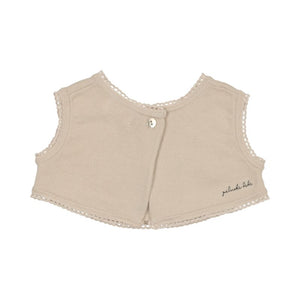 Peluche Bebe – Knit Cross Stitch Overlay Bib