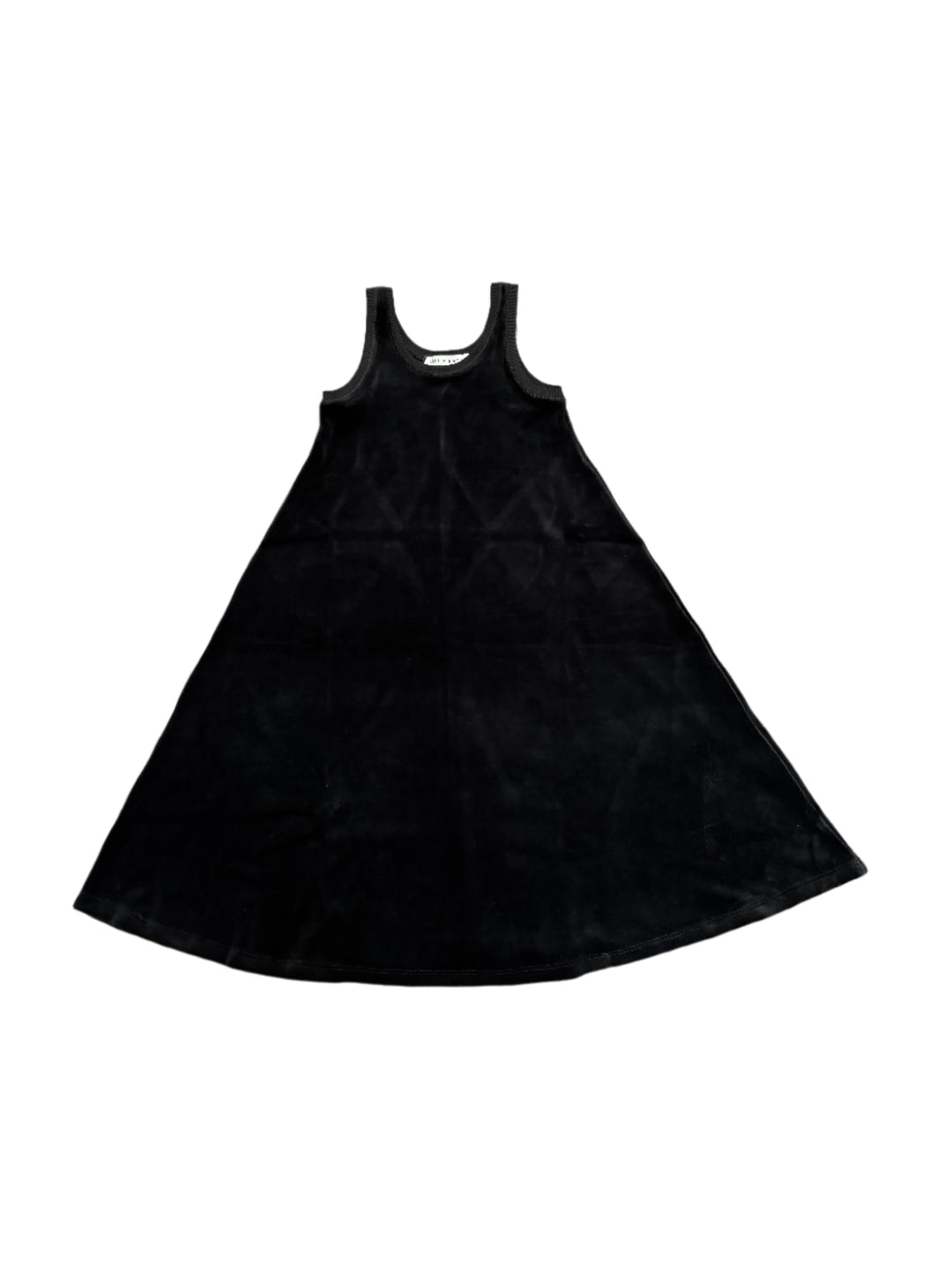 Parni Black Velour Maxi Jumper
