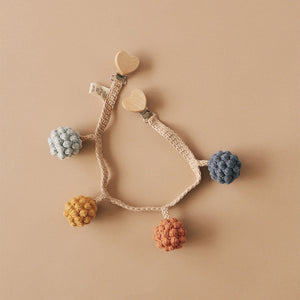 Crochet Berries Pram Chain