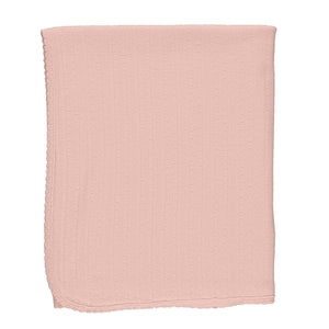 Bebe Organic Pointelle Blanket - Baby Magazine Featured as Best Baby Gift Ever!