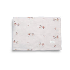 Milk Blossom Oat Muslin Swaddle