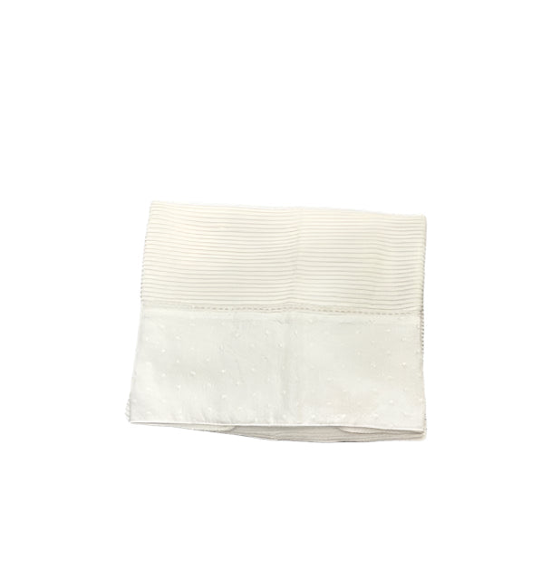 Carmina DL-35 White Blanket with Lace