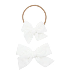Lou Lou Velvet Large Bow Headband