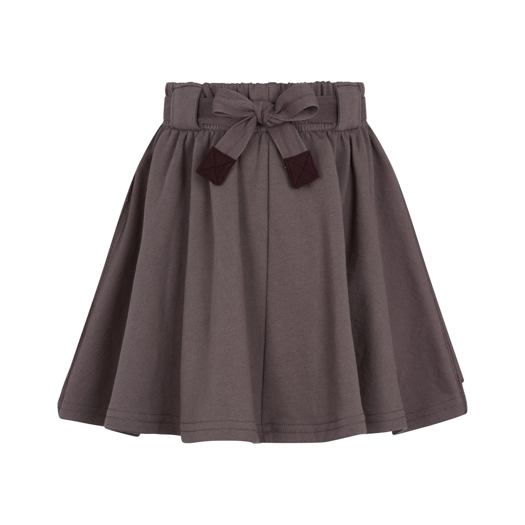 Parni Grape Short Skirt with Drawstring