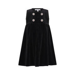 Parni Black Velour Jumper