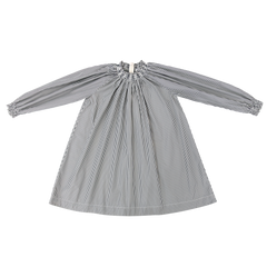 Parni Striped Black Dress for Girls - Classic Style & Comfort