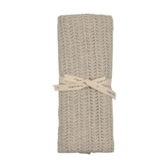 Bee and Dee Knit Ensemble Oat Crochet Blanket Soft Knit Baby Blanket Hand Crochet Design