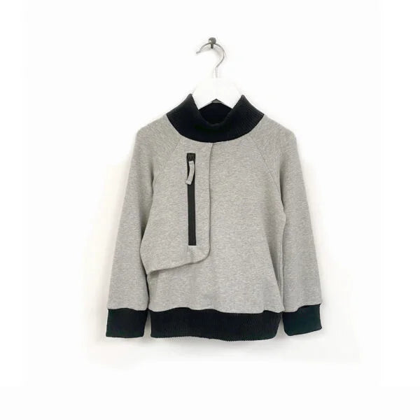 LENNI SWEATER TRENCH DETAIL