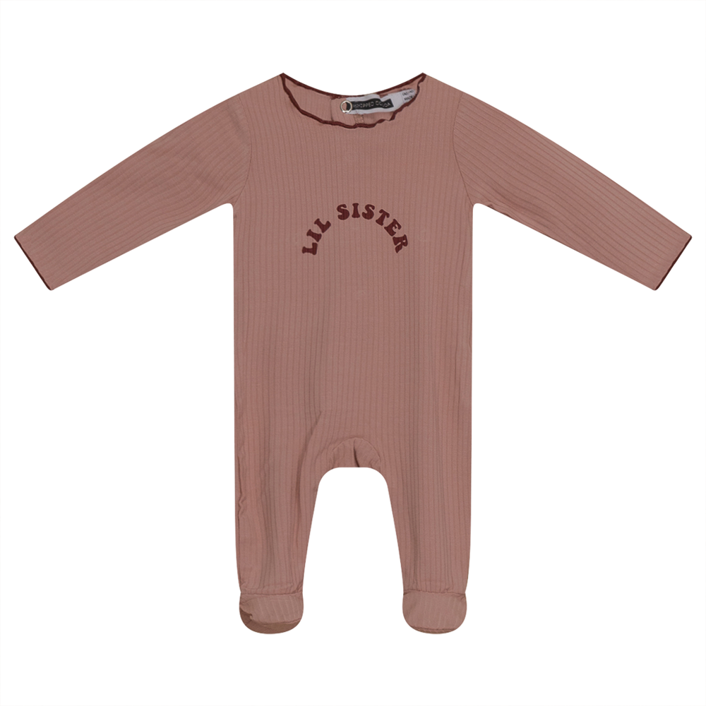 Whipped Cocoa Little Sister Rib Footie