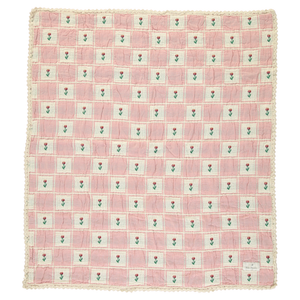 Bebe Organic Bella Blanket – Tulip Patchwork (SS26)