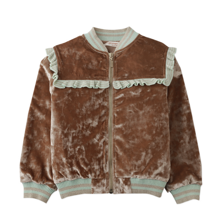 Ginger Snaps | Girl Elsa Baseball Jacket