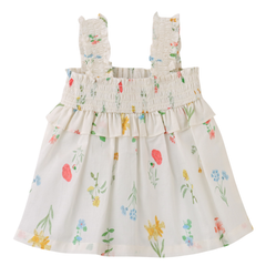 Gingersnaps Baby Jennie Smocked Cotton Top