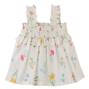 Gingersnaps Baby Jennie Smocked Cotton Top