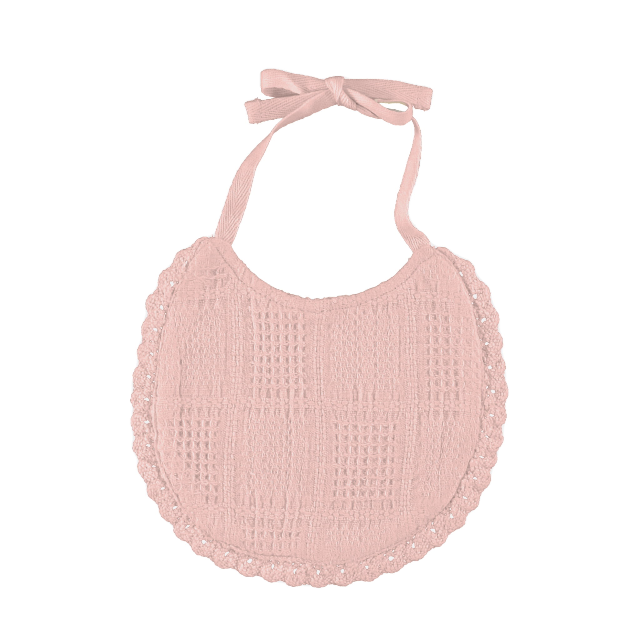 Bebe Organic Sky Bib – Dusty Pink Baby Bib
