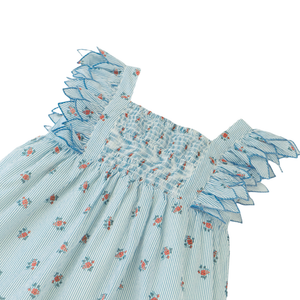 Gingersnaps Chloe Apron Dress – Smocked Bodice & Petal Sleeves
