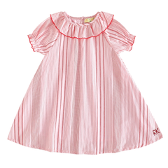 Retro Kid - Rosie Cotton Printed Short Sleeve Dress
