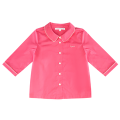 Little Parni Girls Pico Signature Shirt (Pink)