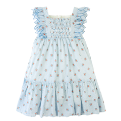 Gingersnaps Chloe Apron Dress – Smocked Bodice & Petal Sleeves