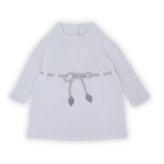 LI + ME Agnes Cream Knit Dress