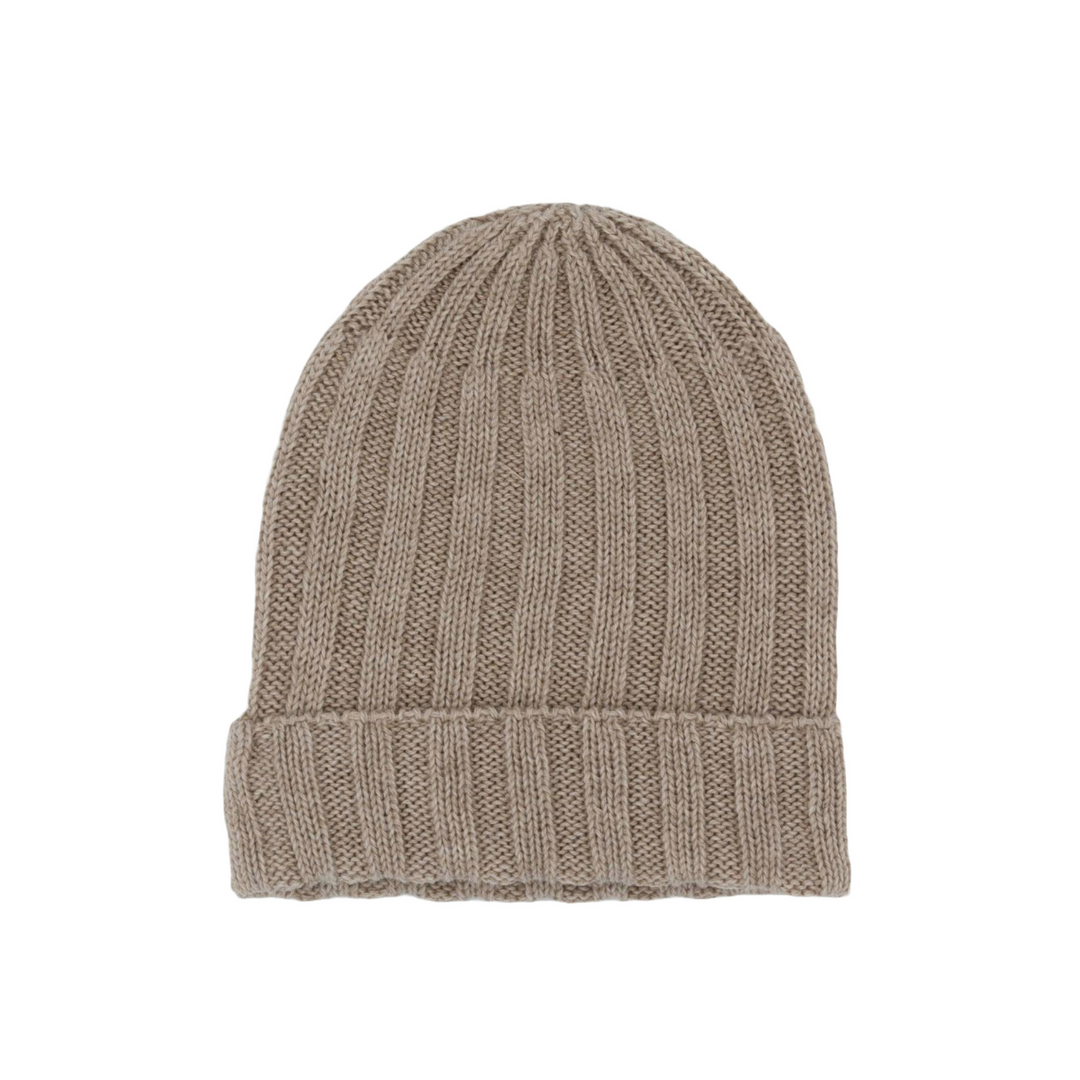 LI + ME Noah Toasted Knit Ribbed Hat