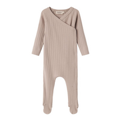 Organic Cotton Pointelle Newborn Footie by MarMar Copenhagen