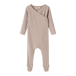 Organic Cotton Pointelle Newborn Footie by MarMar Copenhagen