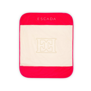 escada baby blanket soft stylish pink