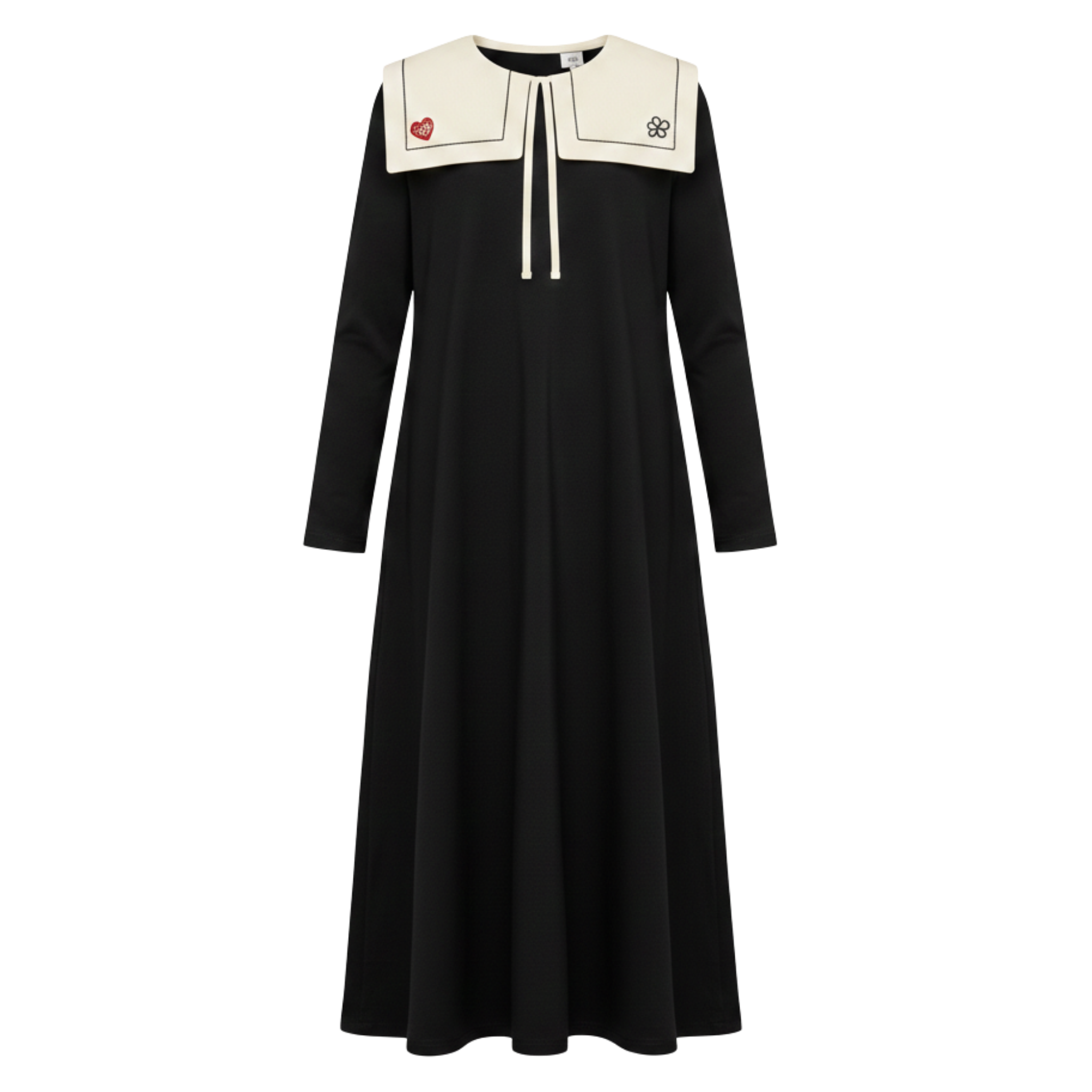 Little Parni - Girls Black Maxi Dress