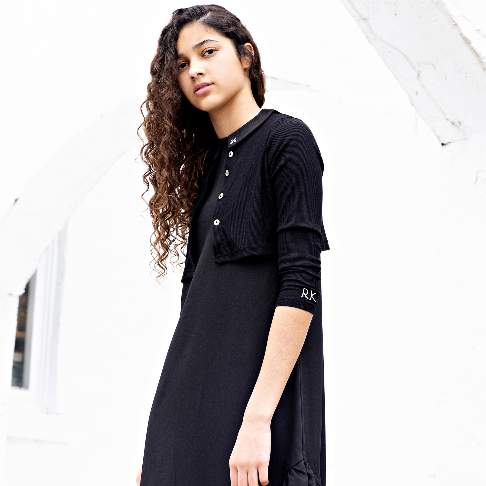 Emery Ribbed Cropped Cardigan