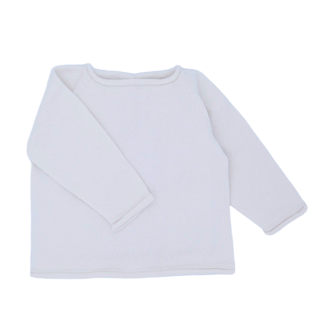LI + ME Lois Cream Knit Top