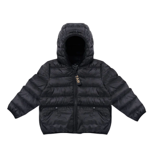 7AM Enfant Roll Me Puffer – Black Kids Winter Jacket