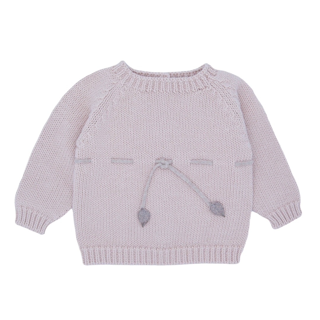 LI + ME Amelie Light Pink Knit Top