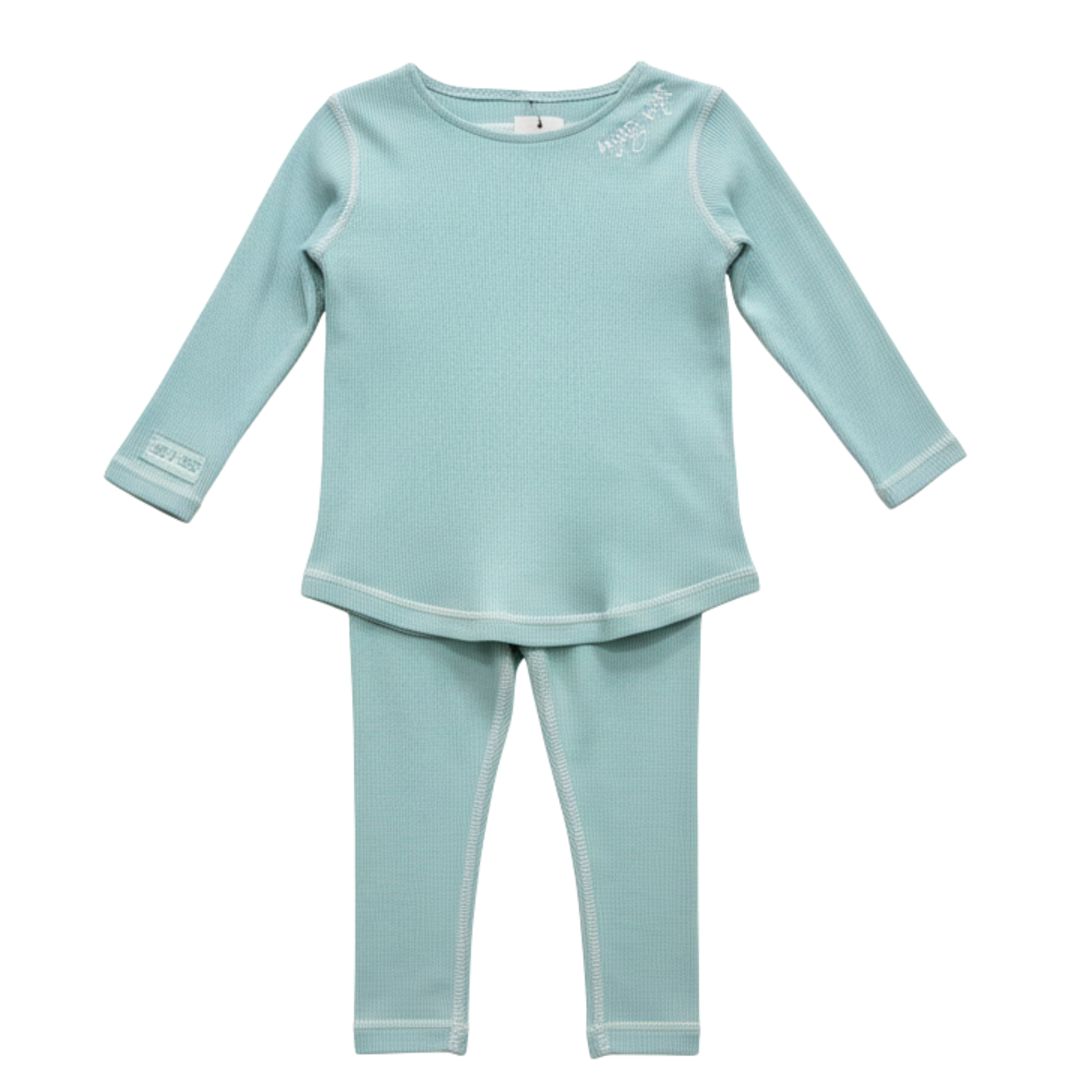 Bee and Dee - Contrast Loungewear - Aqua