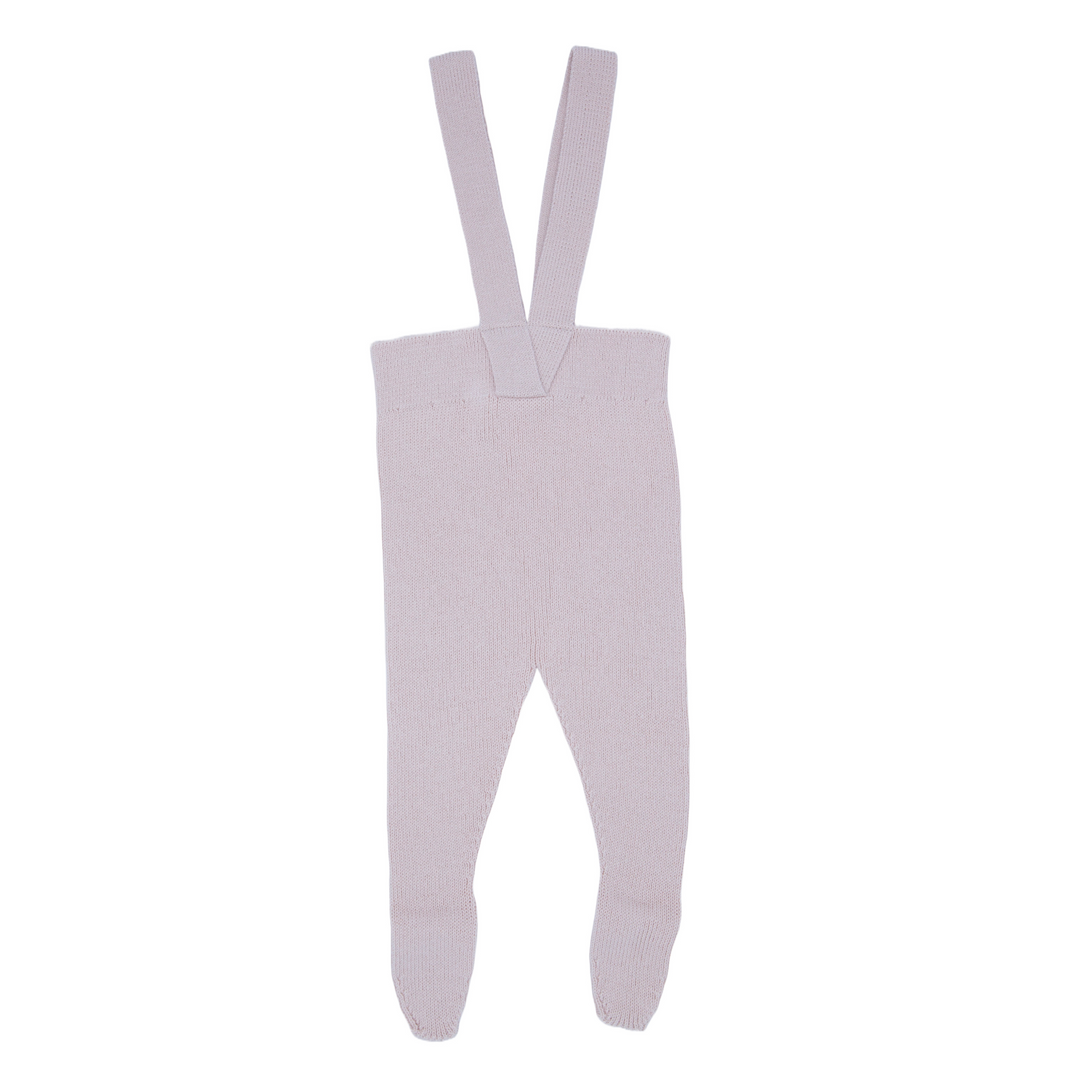 LI + ME Billie Light Pink Knit Overall
