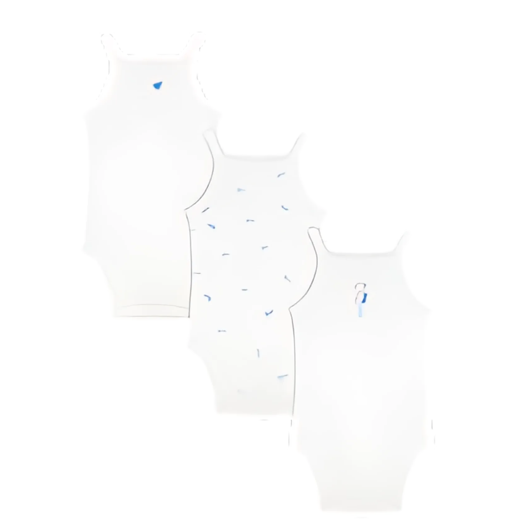 Boys Original Sleeveless Bodysuits