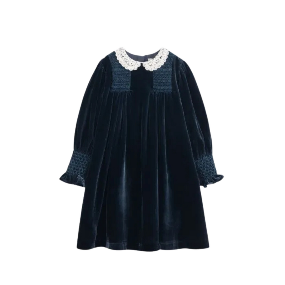 C'era Una Volta Navy Blue Lory Dress