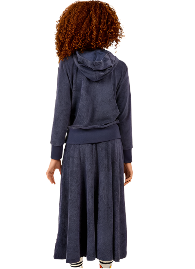 Parni Girls LP Varsity Navy Terry Set – Little Loungers