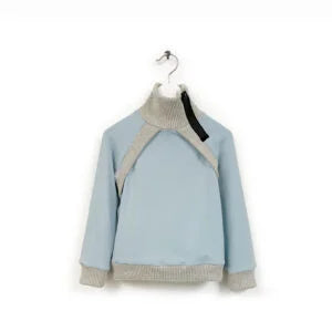 LULI ORGANIC SWEATER KNIT DETAIL