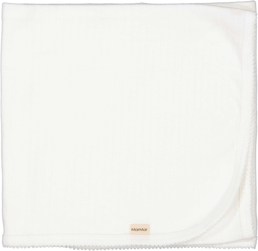 MarMar Gentle White Alida Blanket