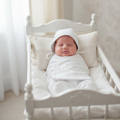 Latte Baby Quilted 3-Piece Wrap Set
