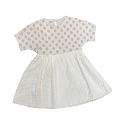Latte Cecilia Girls Dress
