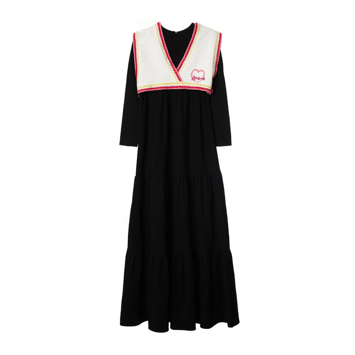 Bonjour Varsity Knit Maxi