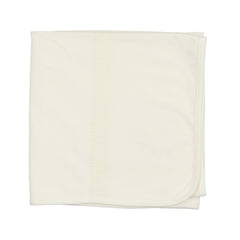 Maniere Cream Elegant Embroidery Blanket